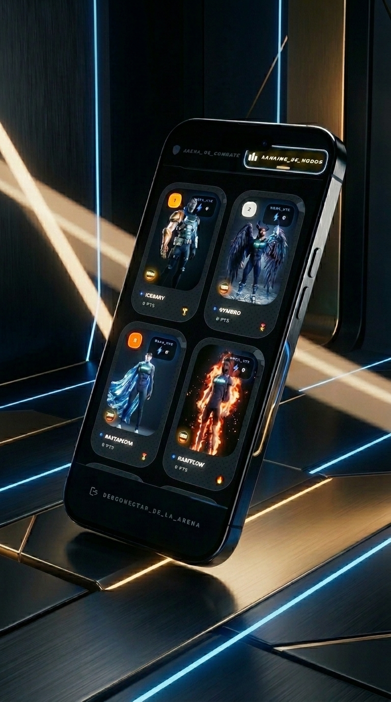 Duelos y tabla de clasificación Avatar Wars en la app de fitness MiGymBro